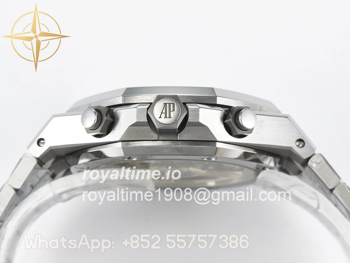 Audemars Piguet Royal Oak Chrono 26240 SS APSF Black Dial on SS Bracelet SA4401 - Image 15
