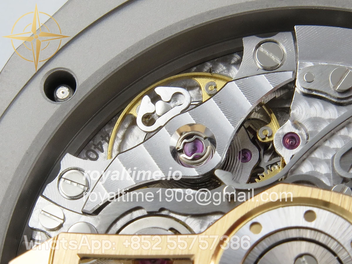 Audemars Piguet Royal Oak Chrono 26240 SS APSF Blue Dial on SS Bracelet SA4401 V2 (Free Sprung) - Image 15