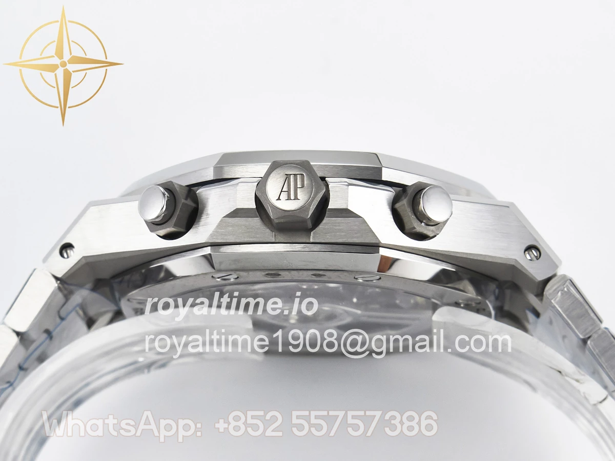 Audemars Piguet Royal Oak Chrono 26240 SS APSF Purple Dial on SS Bracelet SA4401 - Image 15