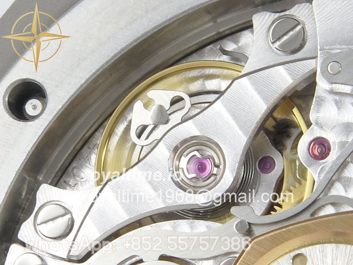 Audemars Piguet Royal Oak Chrono 26240 SS DDF Blue Dial on Blue Rubber Strap DD4401 (SW Dial) - Image 15