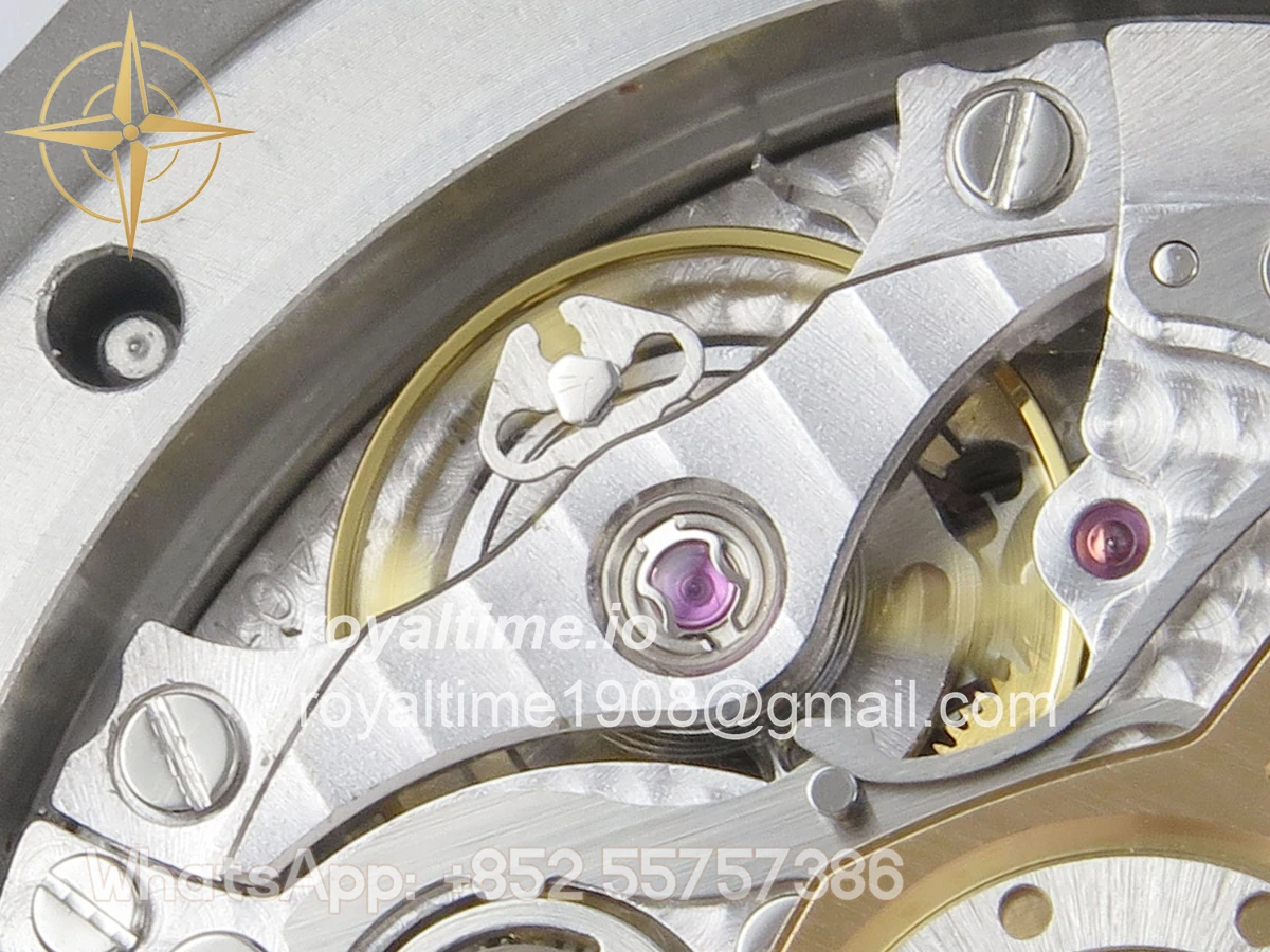 Audemars Piguet Royal Oak Chrono 26240 SS DDF White Dial on Black Rubber Strap DD4401 (SW Dial) - Image 15