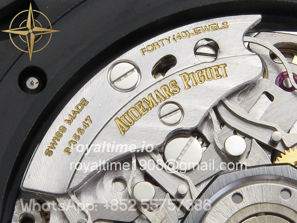 Audemars Piguet Royal Oak Chrono 26240ce Black Ceramic DDF Black Dial on Bracelet DD4401 - Image 15