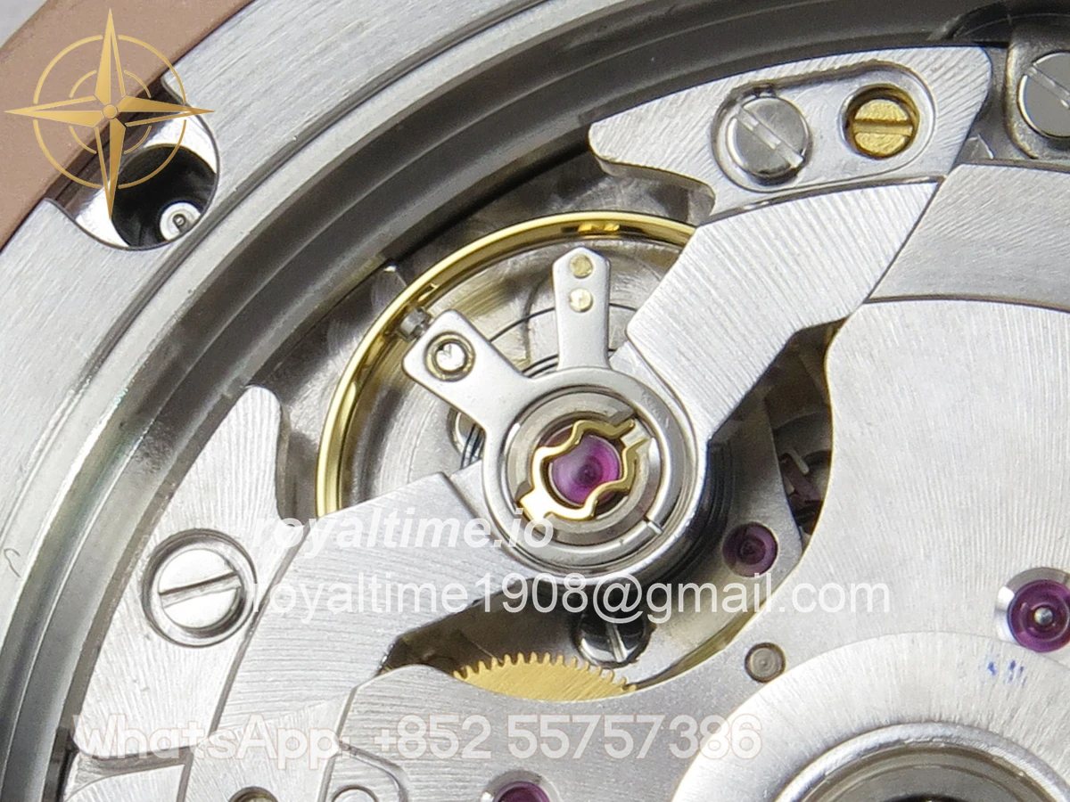 Audemars Piguet Royal Oak Chrono 26331 RG APWF Brown/RG Dial on Brown Leather Strap A2385 - Image 15