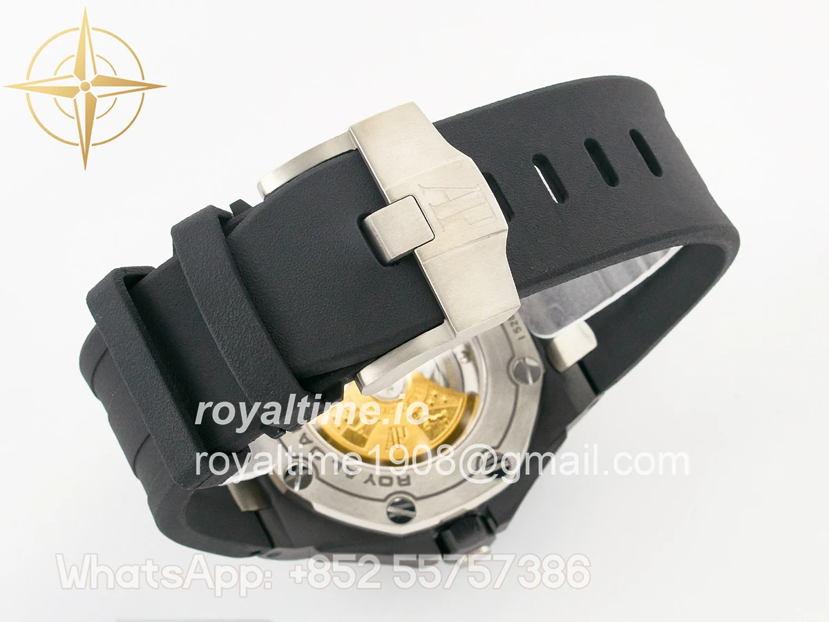 Audemars Piguet Royal Oak Offshore Diver 15707 Black Ceramic ZF SA3120 - Image 15