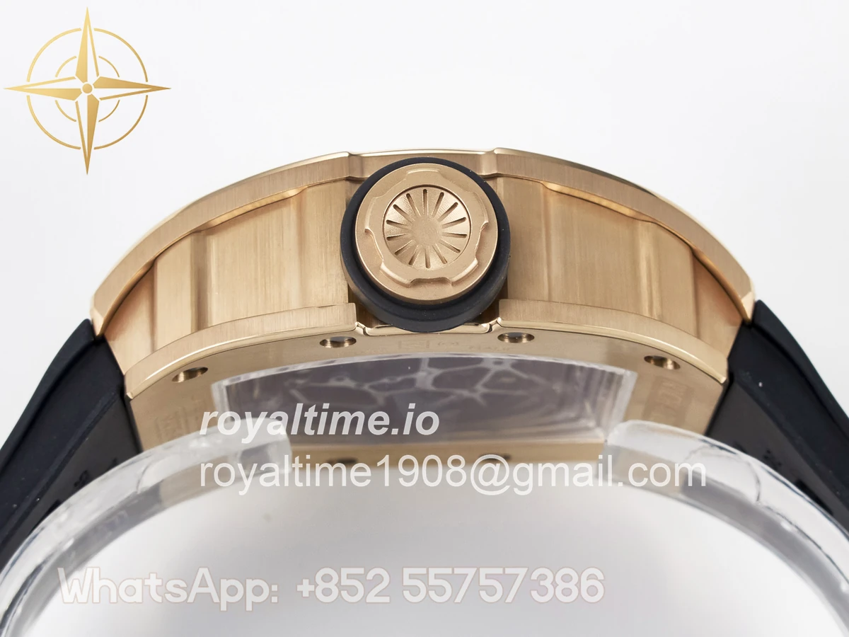 Richard Mille RM035-02 RG SONIC Skeleton Dial on Black Rubber Strap RMUL1 - Image 15