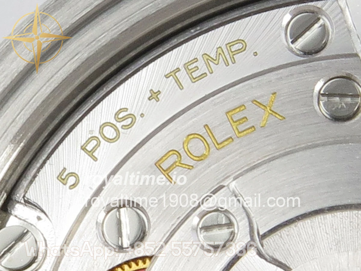 Rolex DateJust 36 126231 QF Gray Dial Green Roman on Jubilee Bracelet QF3235 - Image 15