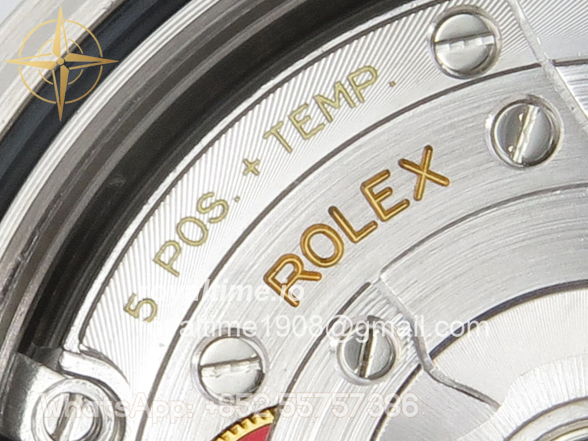 Rolex DateJust 41 126334 904L SS SCF Black Diamonds Dial on Oyster Bracelet VR3235 - Image 15