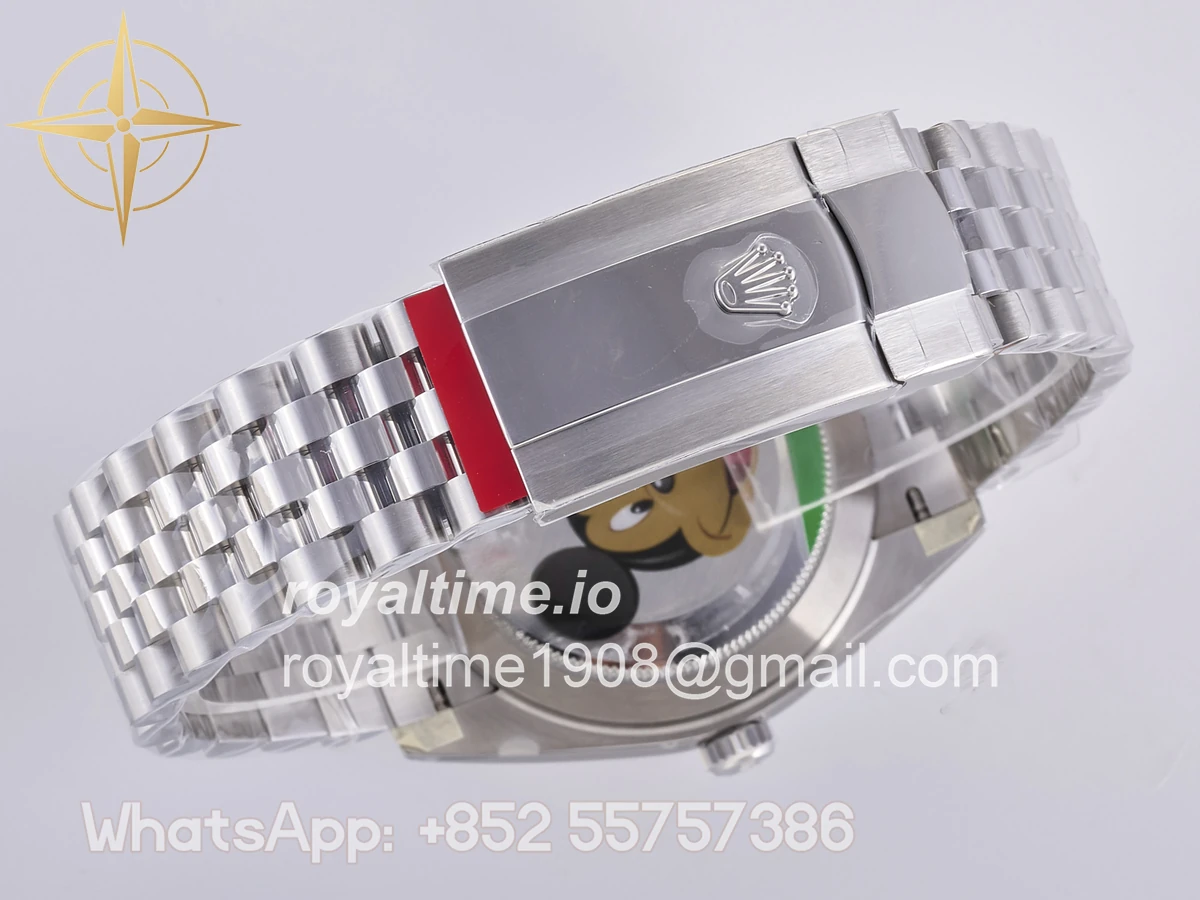 Rolex DateJust 41 126334 Clean Plus 904L Steel Black Diamonds Dial on Jubilee Bracelet JH3235 (Free Sprung) - Image 15