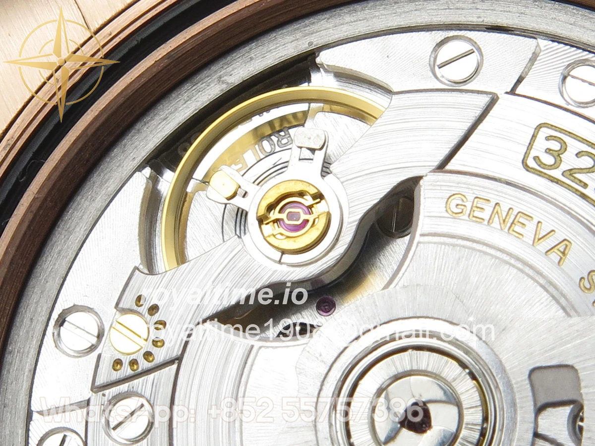 Rolex Day Date 40 RG TMF Brown Roman Dial on President Bracelet VR3255 (220g) - Image 16