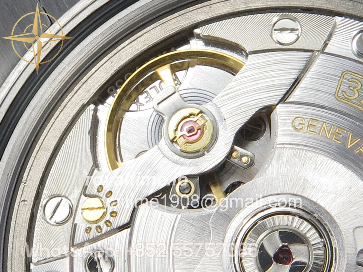 Rolex Day Date 40 SS TMF Ice Blue Roman Dial on President Bracelet VR3255 (Weighted) 208g - Image 16