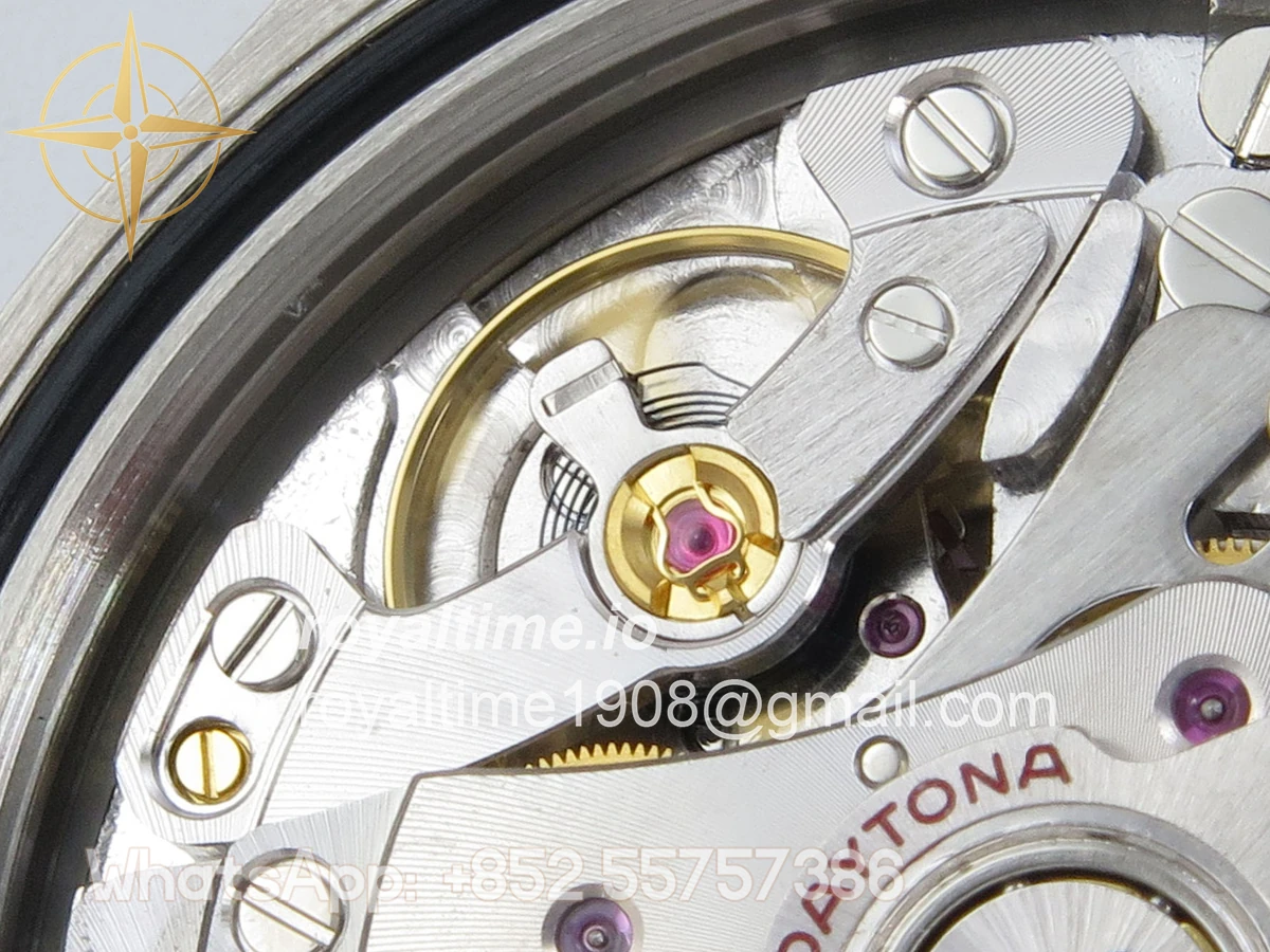 Rolex Daytona 116500 UFO Black Dial on Bracelet UF4130 (Free Sprung) - Image 16