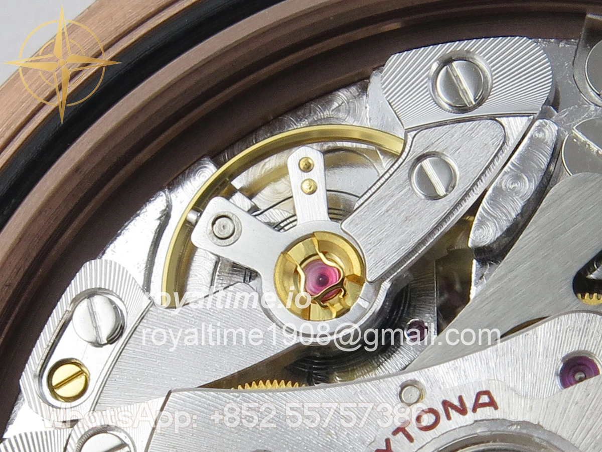 Rolex Daytona 116515 QF Brown Dial on Oysterflex Strap SA4130 V11 (Gain Weight) 160g - Image 16