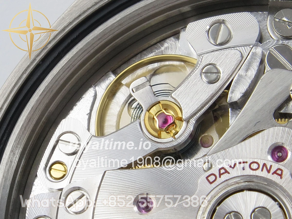 Rolex Daytona 116520 UFO Black Dial on Bracelet UF4130 (Free Sprung) - Image 16