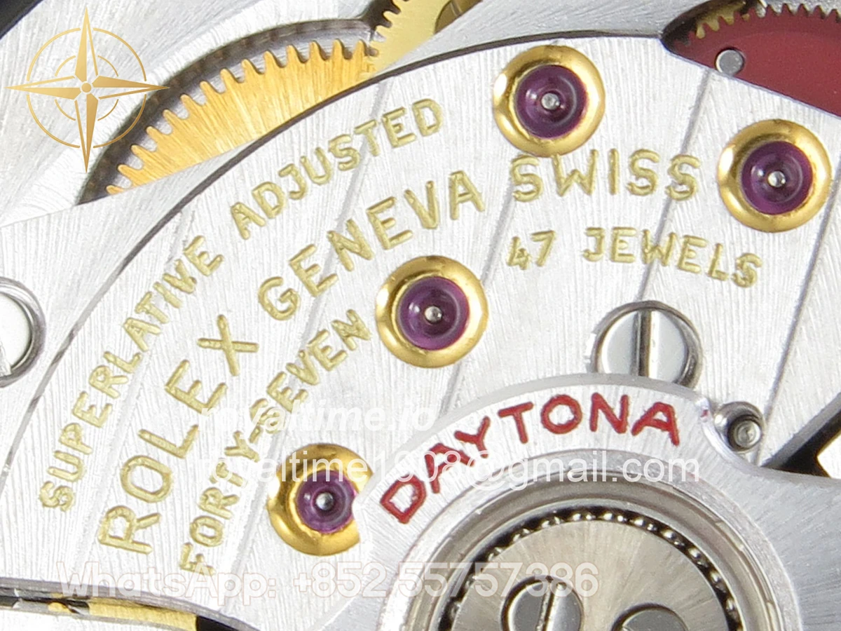 Rolex Daytona 126500 Panda Clean Plus 904L White Dial on Oyster Bracelet DD4131 - Image 16