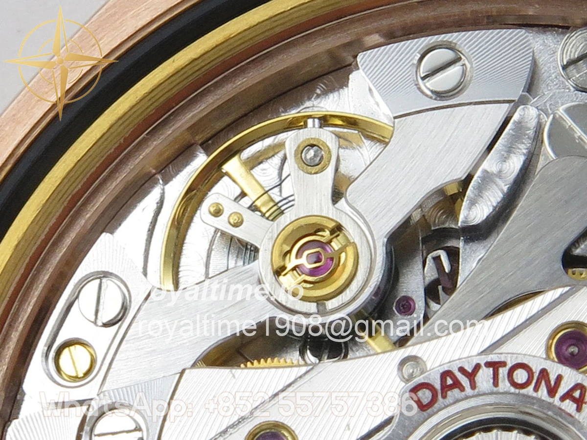 Rolex Daytona 126505 BTF Black/Silver Stick Dial on RG Braclet DD4131 (Weighted) 220g - Image 16