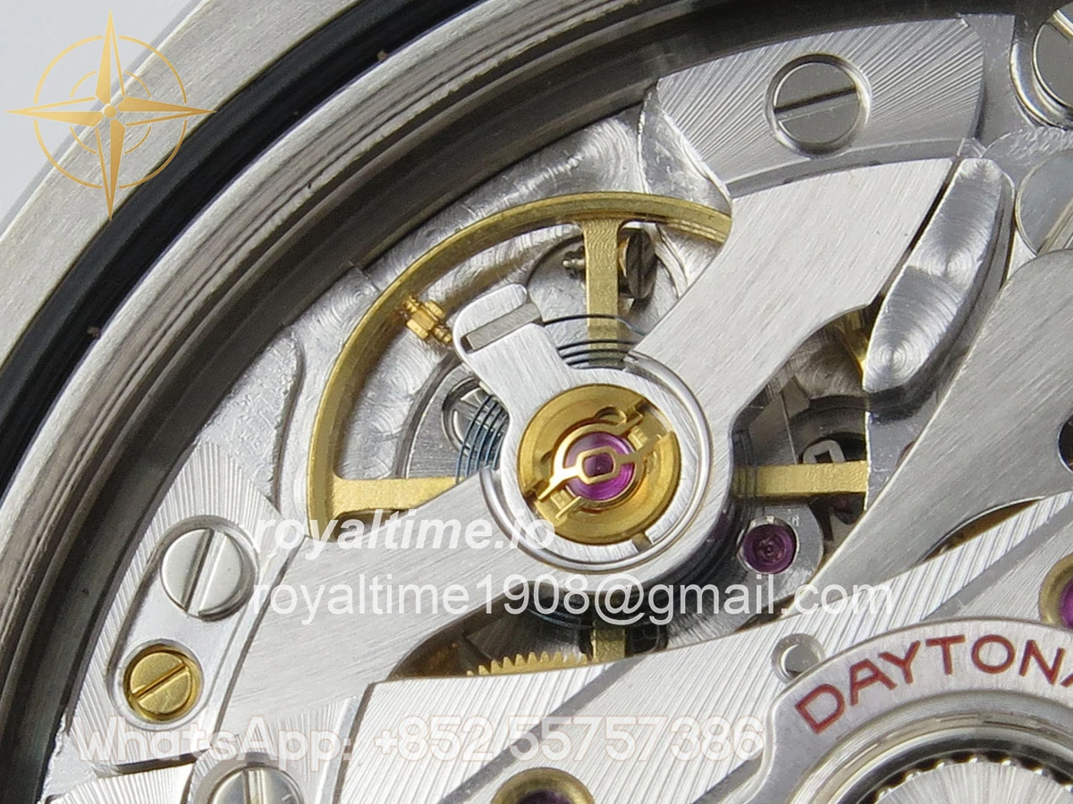 Rolex Daytona 126509 904L SS UFO Black Dial Silver Subdial Diamond Marker On 904L SS Bracelet UF4131 (Free Sprung) - Image 16