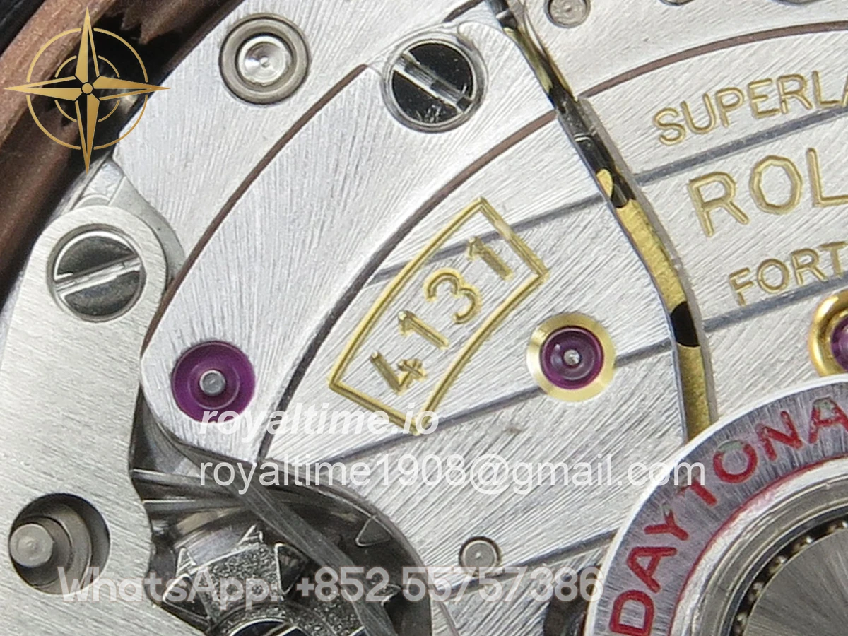 Rolex Daytona 126515 TMF RG/Black Dial on Oysterflex Strap DD4131(162g) - Image 16