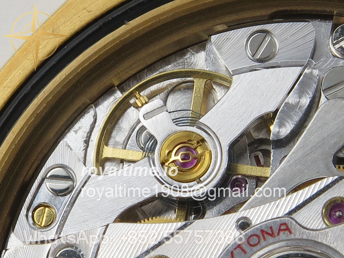 Rolex Daytona 126518 QF White Dial on Oysterflex Strap JH4131 V18 (Free Sprung) Weighted 157g - Image 16