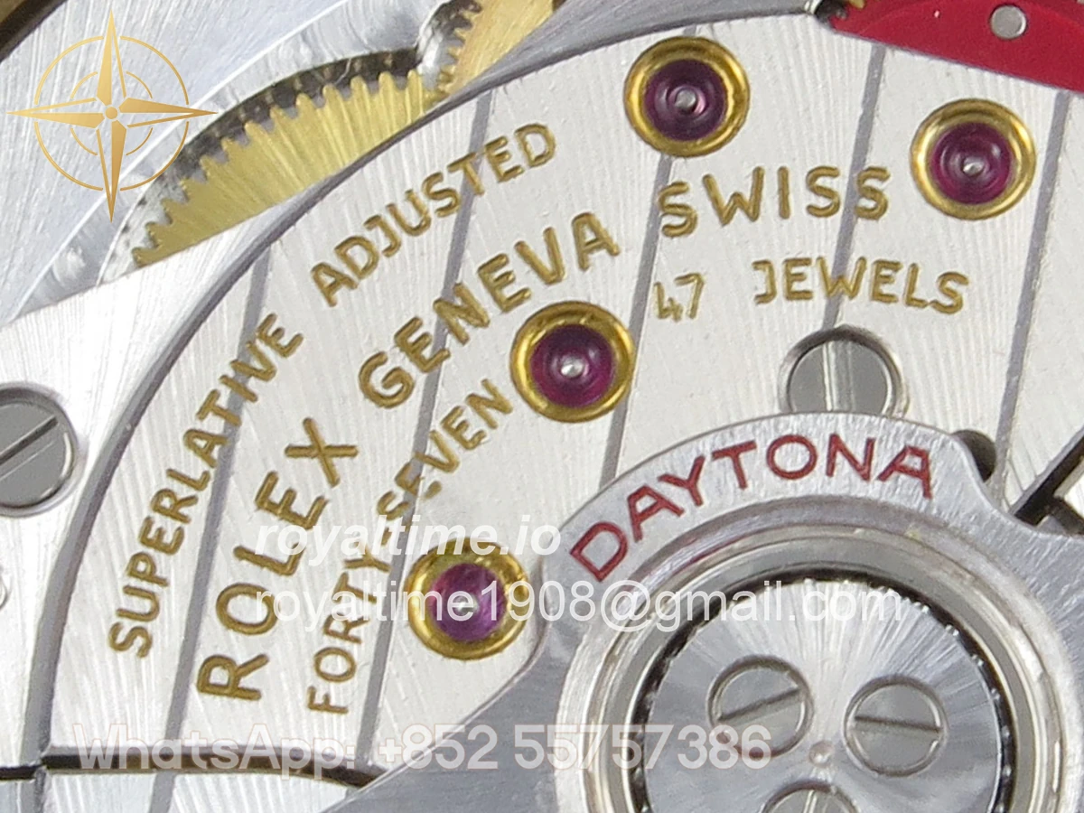 Rolex Daytona 126518 UFO YG Stick Dial on Oysterflex Strap UF4131 - Image 16