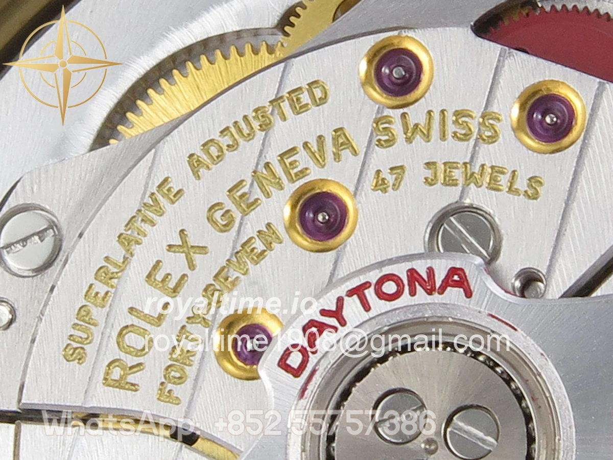 Rolex Daytona 126518 YG Clean Plus Tiffany Blue Dial on Black Rubber Strap DD4131 - Image 16