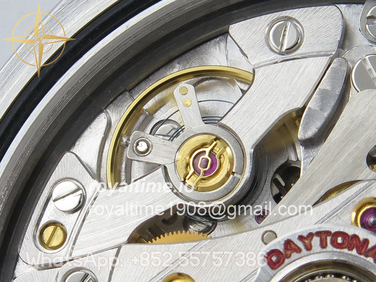 Rolex Daytona 126519 ARF Black/Silver Diamonds Dial on Oysterflex Strap DD4131 V2 (Weighted) - Image 16