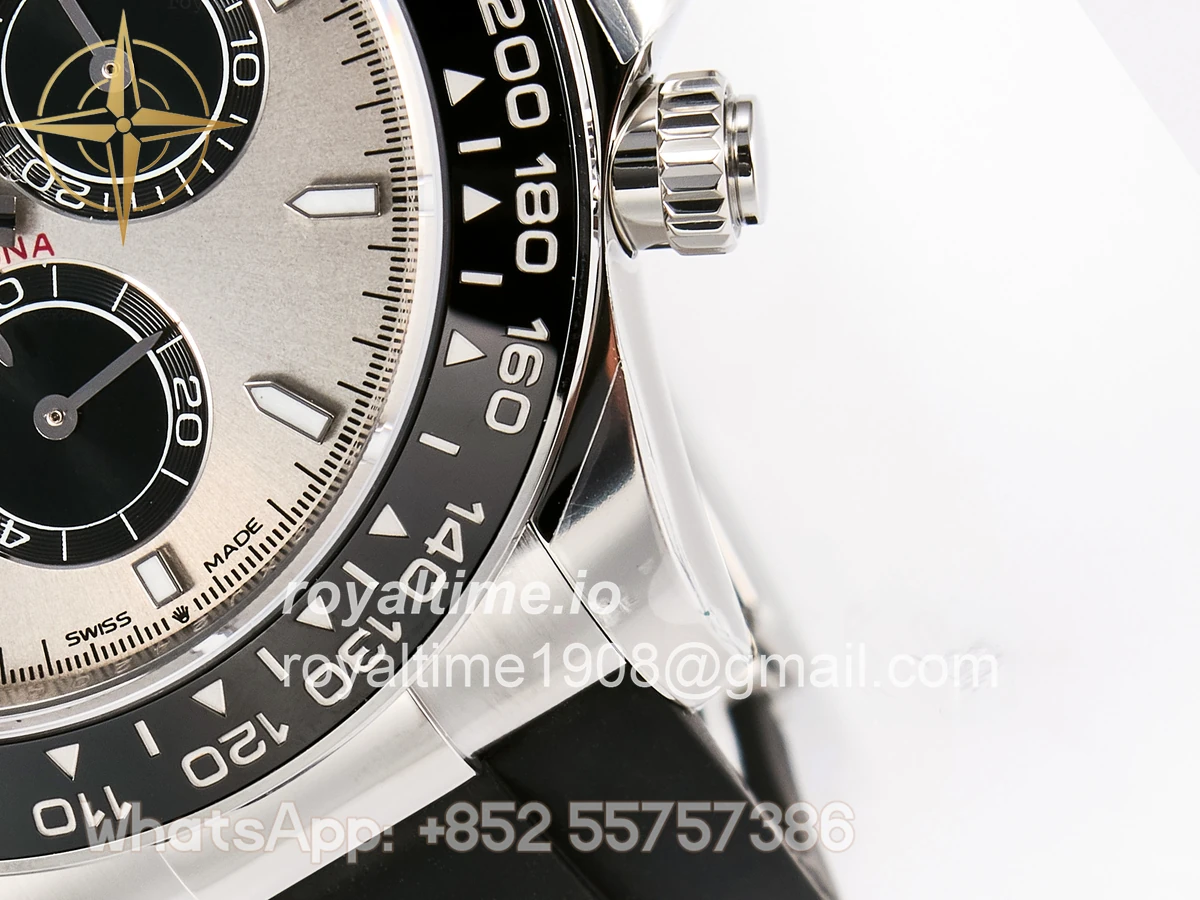 Rolex Daytona 126519 SS Clean Plus 904L Steel Gray/Black Dial on Oysterflex Strap DD4131 - Image 16