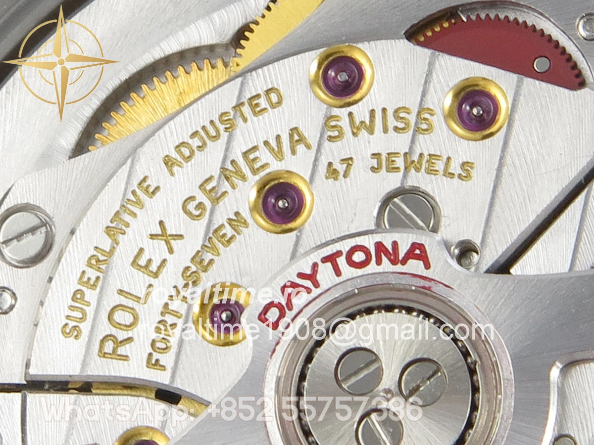 Rolex Daytona 126519 SS Clean Plus Black/Gray Dial on Black Rubber Strap DD4131 - Image 16