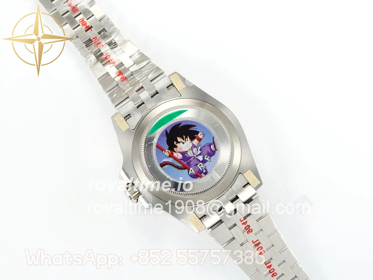 Rolex GMT-Master II 126710 GRNR Black/Gray Ceramic ARF on Jubilee Bracelet DD3285 CHS V3 - Image 16