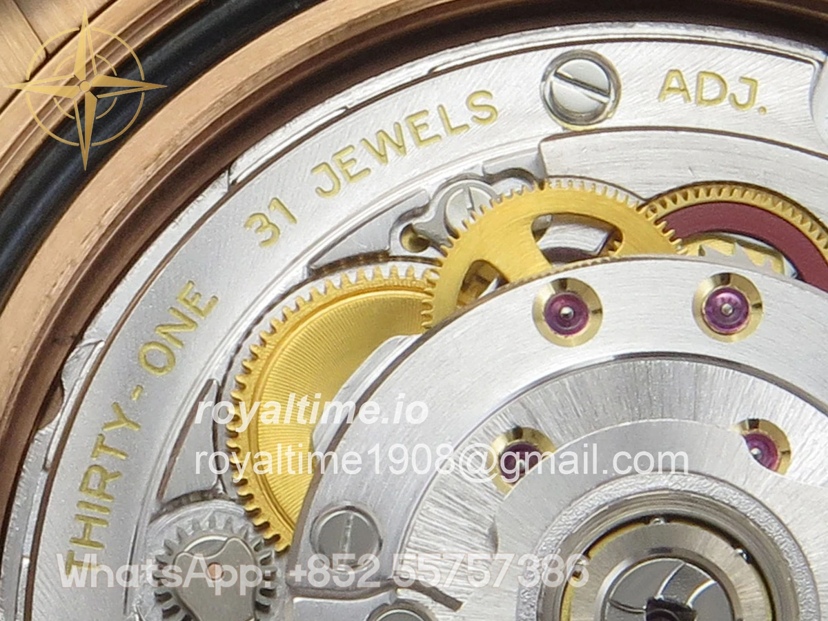 Rolex GMT-Master II 126715 CHNR Black/Brown Ceramic VF on RG Bracelet DD3285 - Image 16