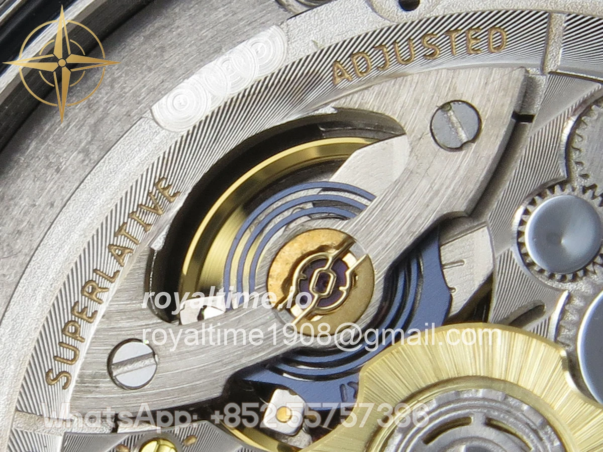 Rolex Land Dweller 127336 DIWF Ice Blue Textured Dial Diamonds Bezel on SS Bracelet A7135 - Image 16