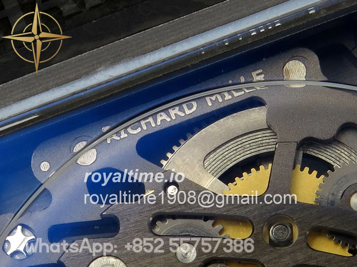 Richard Mille Umi Maker's RM67-02 Black NTPT McLaren Orange Skeleton Dial on Nylon strap CRMA7 V2 - Image 16