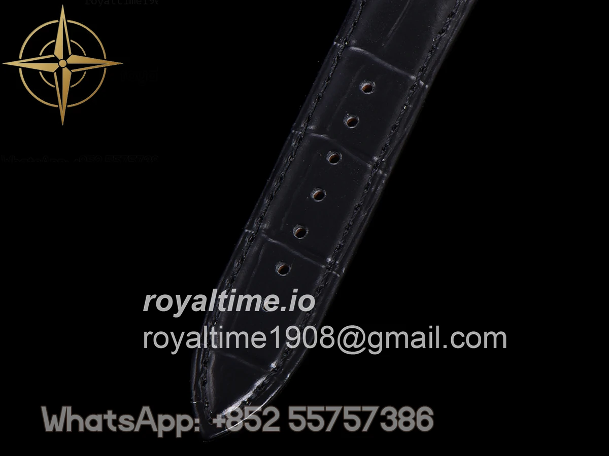 Jaeger-LeCoultre Master Ultra Thin Tourbillon Blue Dial with Diamond Bezel in White Gold - Image 16