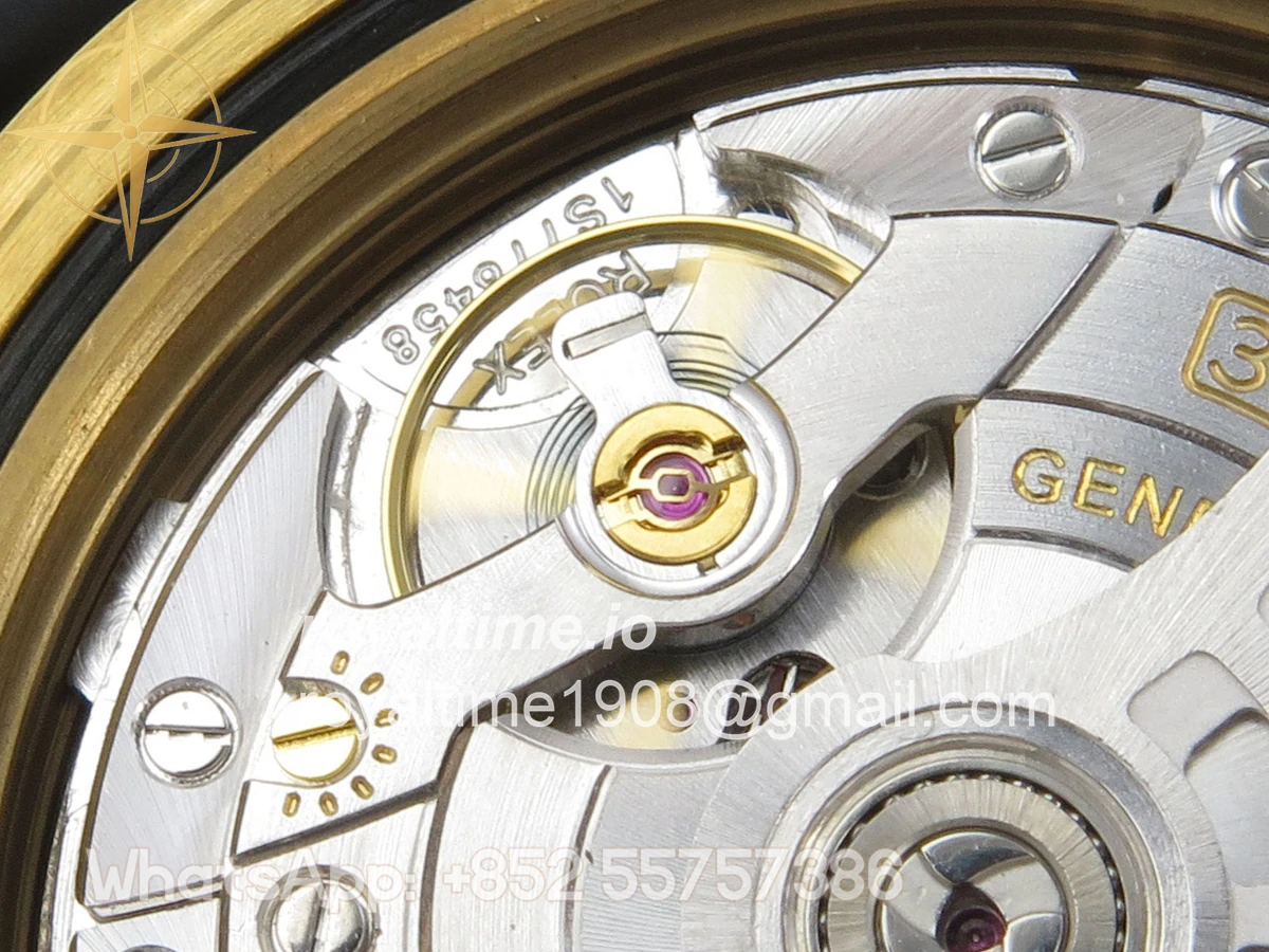 Rolex Yacht-Master 42mm 226658 YG QF on Oysterflex Strap JH3235 V18 (Free Sprung) Weighted 171g - Image 16