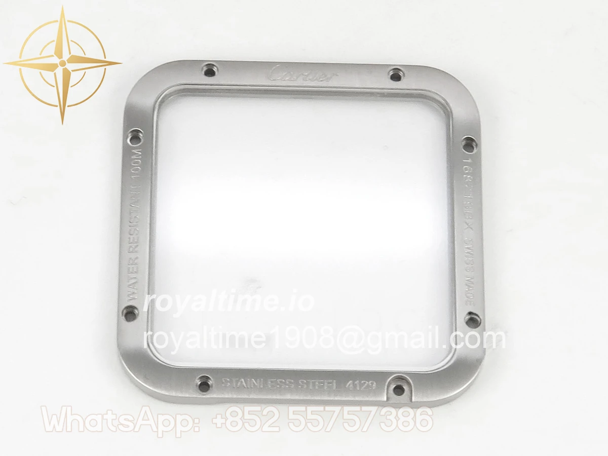 Cartier Santos de Cartier Skeleton SS/YG MLF Skeleton Dial on SS/YG SmartLink Bracelet 9611MC - Image 16