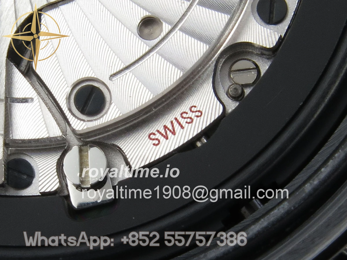 Omega Seamaster Diver 300M Black Ceramic Bezel ORF All Black Dial On Black Rubber Strap OR8806 - Image 16
