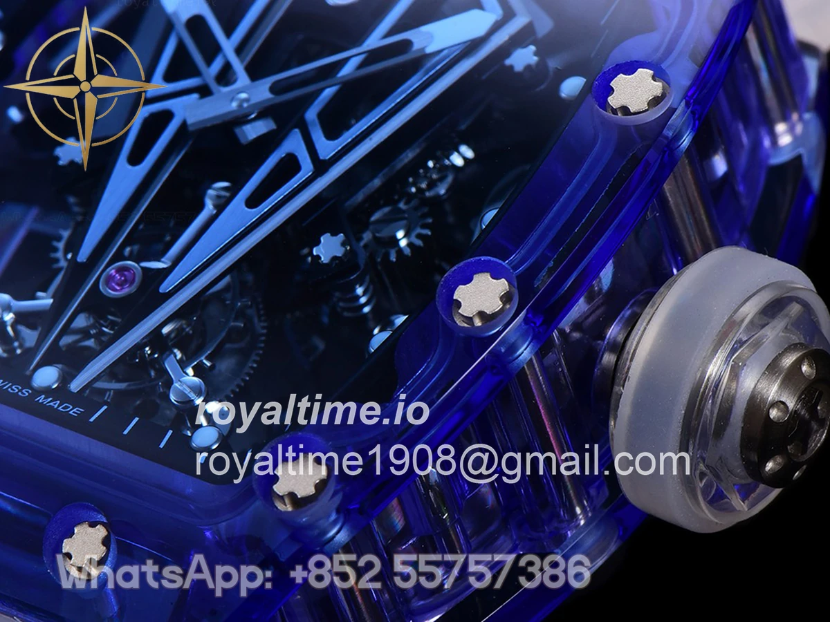 Richard Mille RM 027-01 Tourbillon Blue Sapphire - Image 16