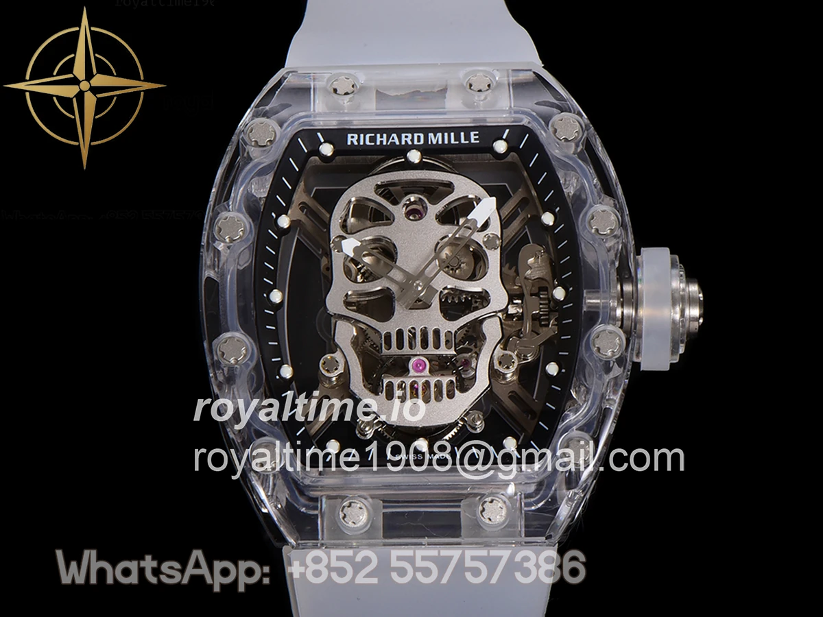 Richard Mille RM 027-01 Tourbillon Sapphire Skull - Image 16