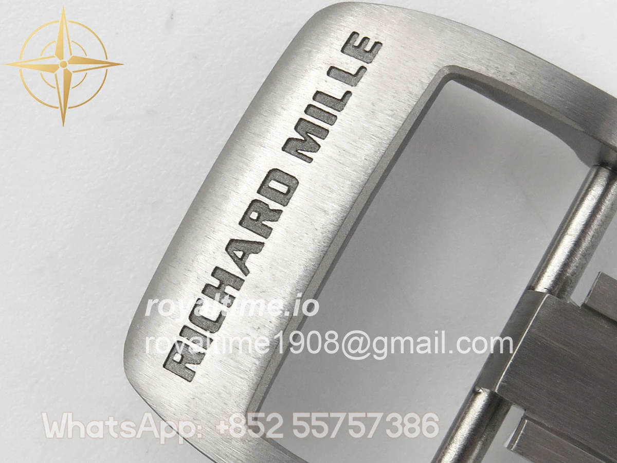 Richard Mille RM035-01 White Carbon ZF Skeleton Dial On Black Rubber Strap RMUL2 - Image 16