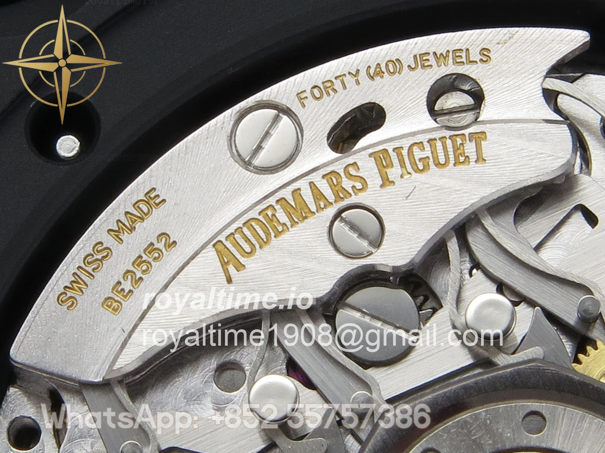 Audemars Piguet Royal Oak Chrono 26240 PVD DDSF Black Dial on PVD Bracelet DD4401 - Image 16