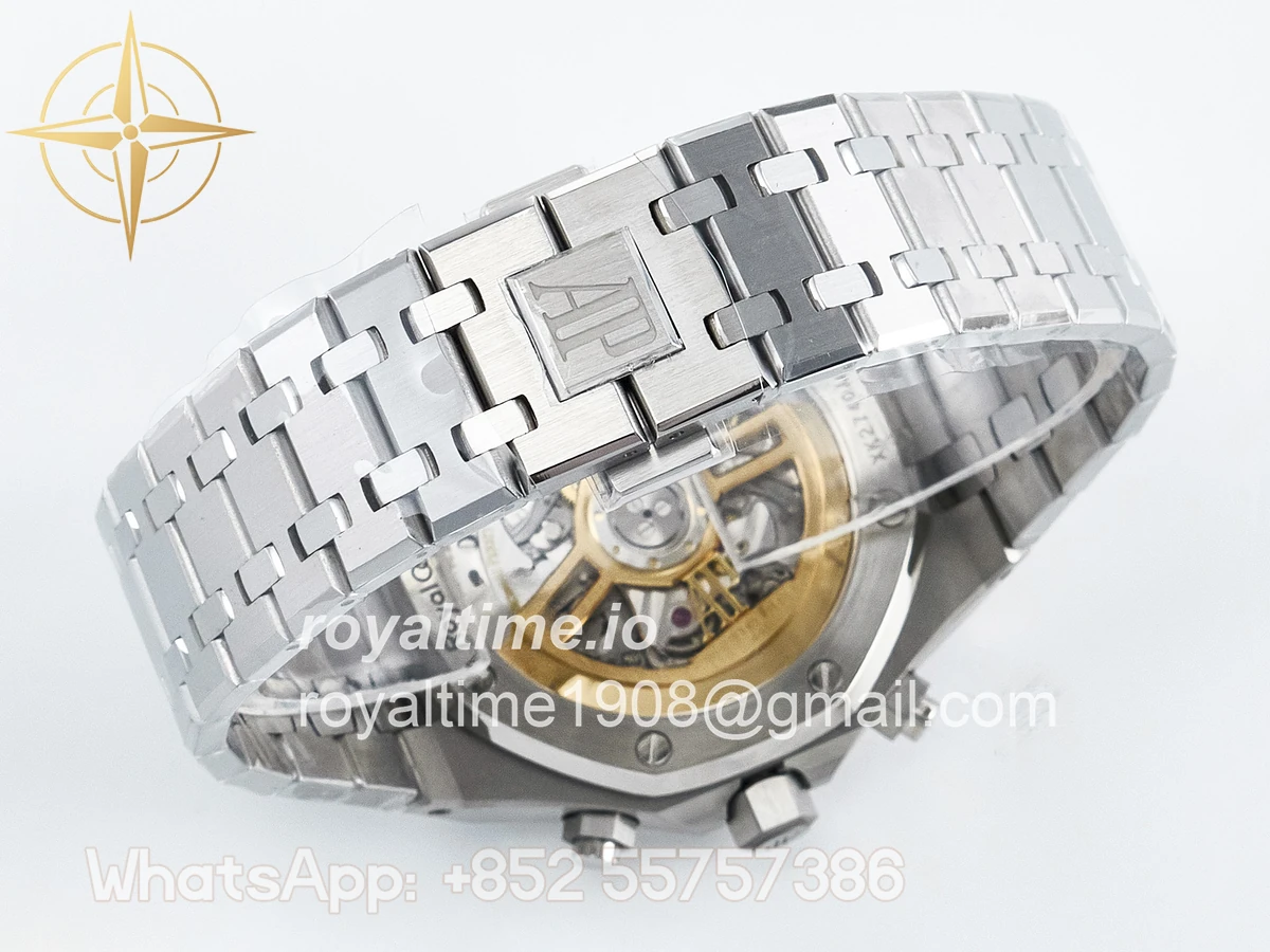Audemars Piguet Royal Oak Chrono 26240 SS APSF Blue Dial on SS Bracelet SA4401 - Image 16