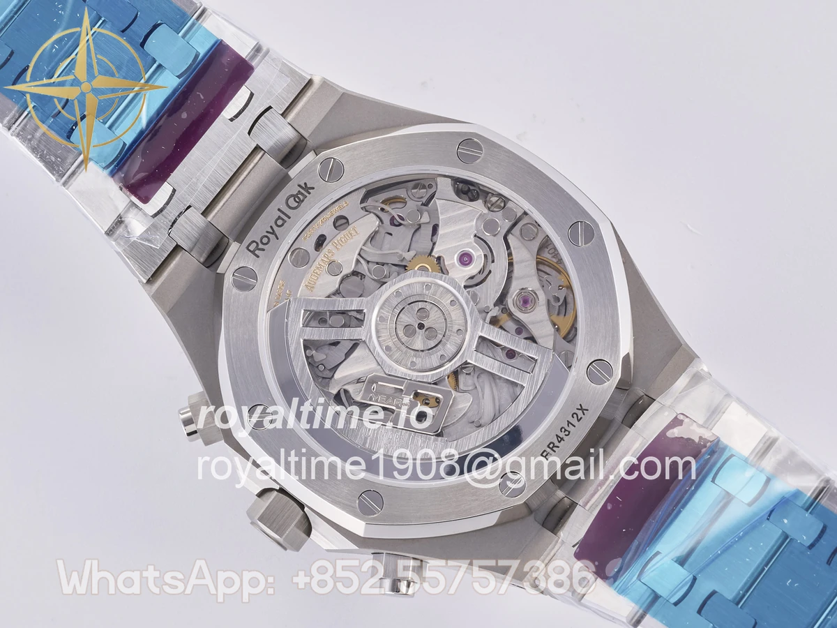 Audemars Piguet Royal Oak Chrono 26240 SS DDF Silver Dial on SS Bracelet DD4401 (50th Anniversary) - Image 16