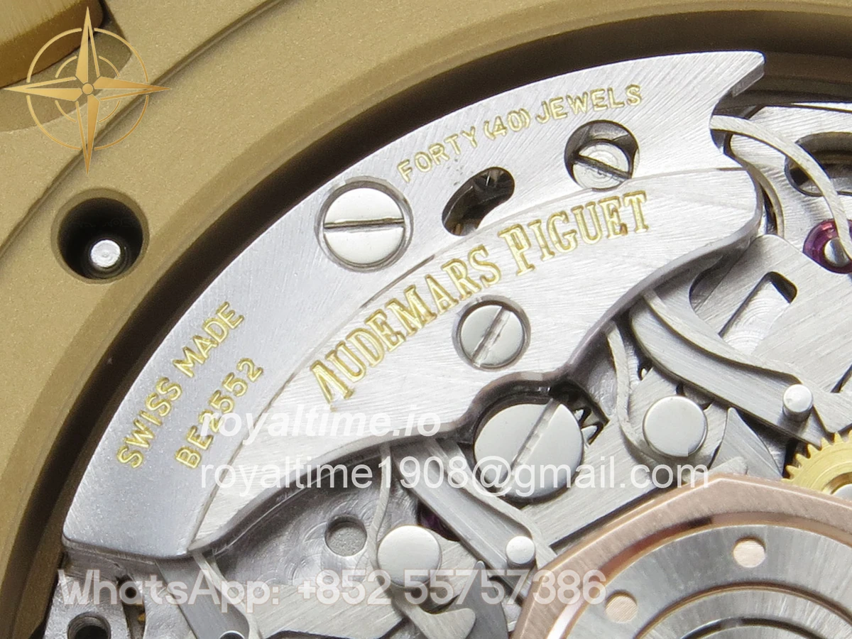Audemars Piguet Royal Oak Chrono 26240 YG DDSF YG Smoked Dial on YG Bracelet DD4401 - Image 16