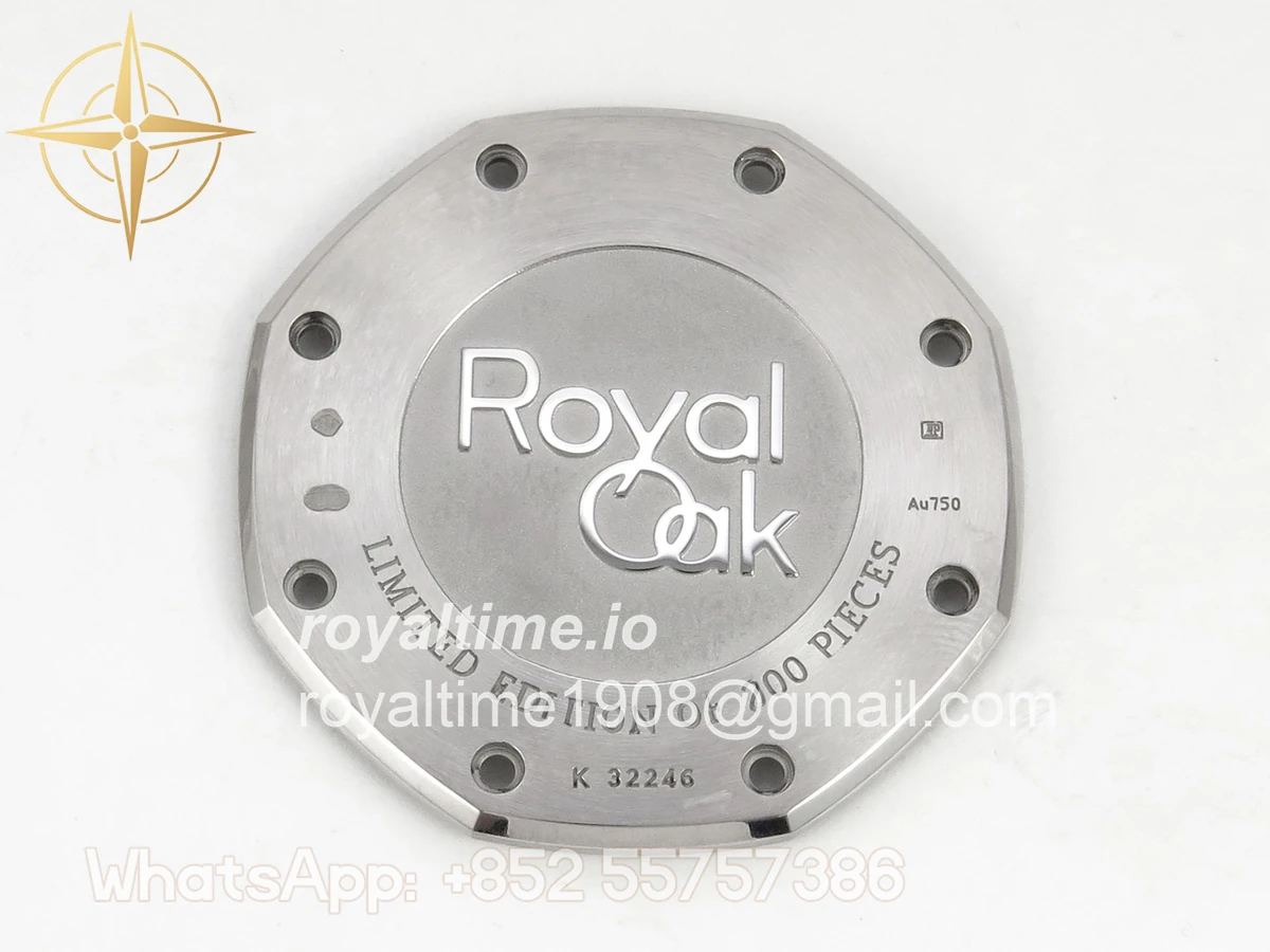 Audemars Piguet Royal Oak Chrono 26331 Frosted SS APSF Blue/White Dial on Bracelet A2385 - Image 16