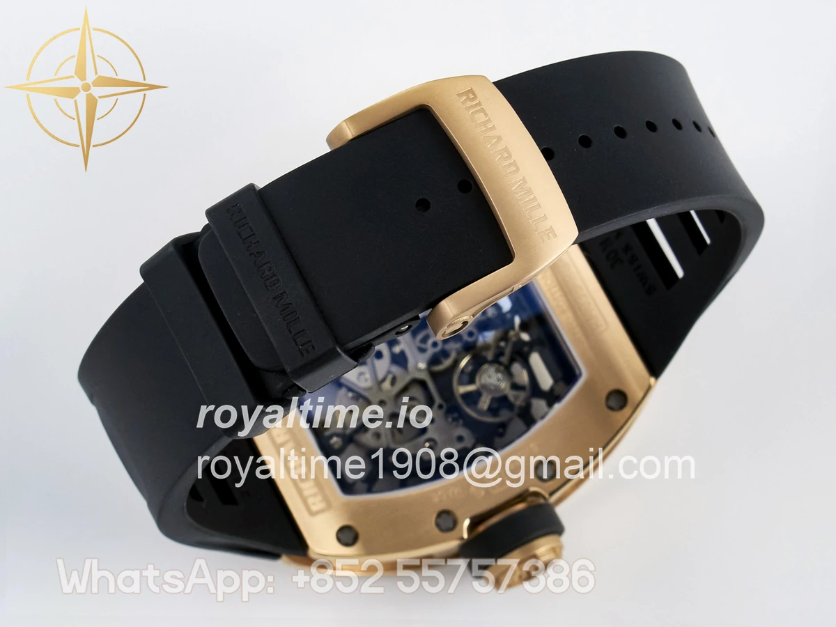 Richard Mille RM035-02 RG SONIC Skeleton Dial on Black Rubber Strap RMUL1 - Image 16