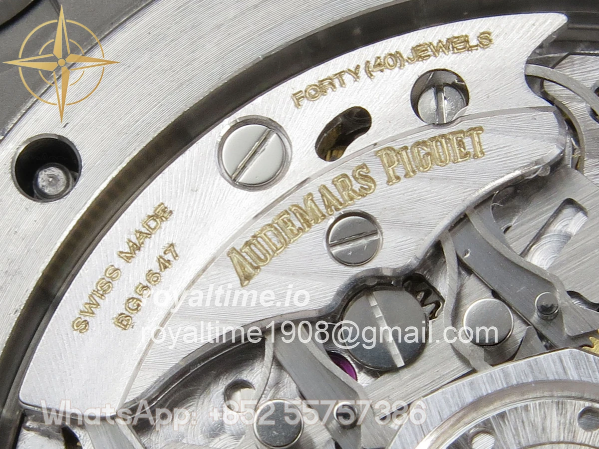 Audemars Piguet Royal Oak Chrono 26240 SS DDF Black Dial on SS Bracelet DD4401 (50th Anniversary) - Image 16