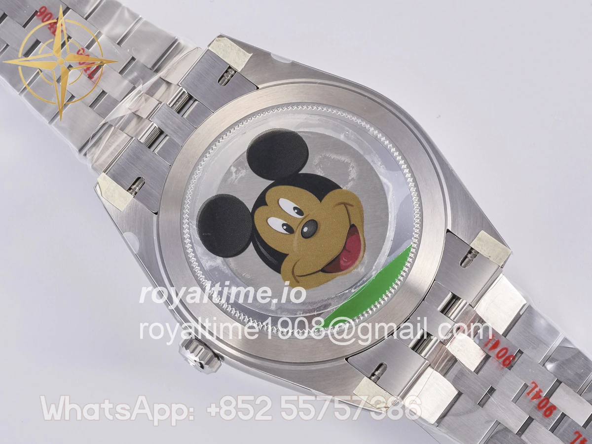 Rolex DateJust 41 126334 Clean Plus 904L Steel Black Diamonds Dial on Jubilee Bracelet JH3235 (Free Sprung) - Image 16