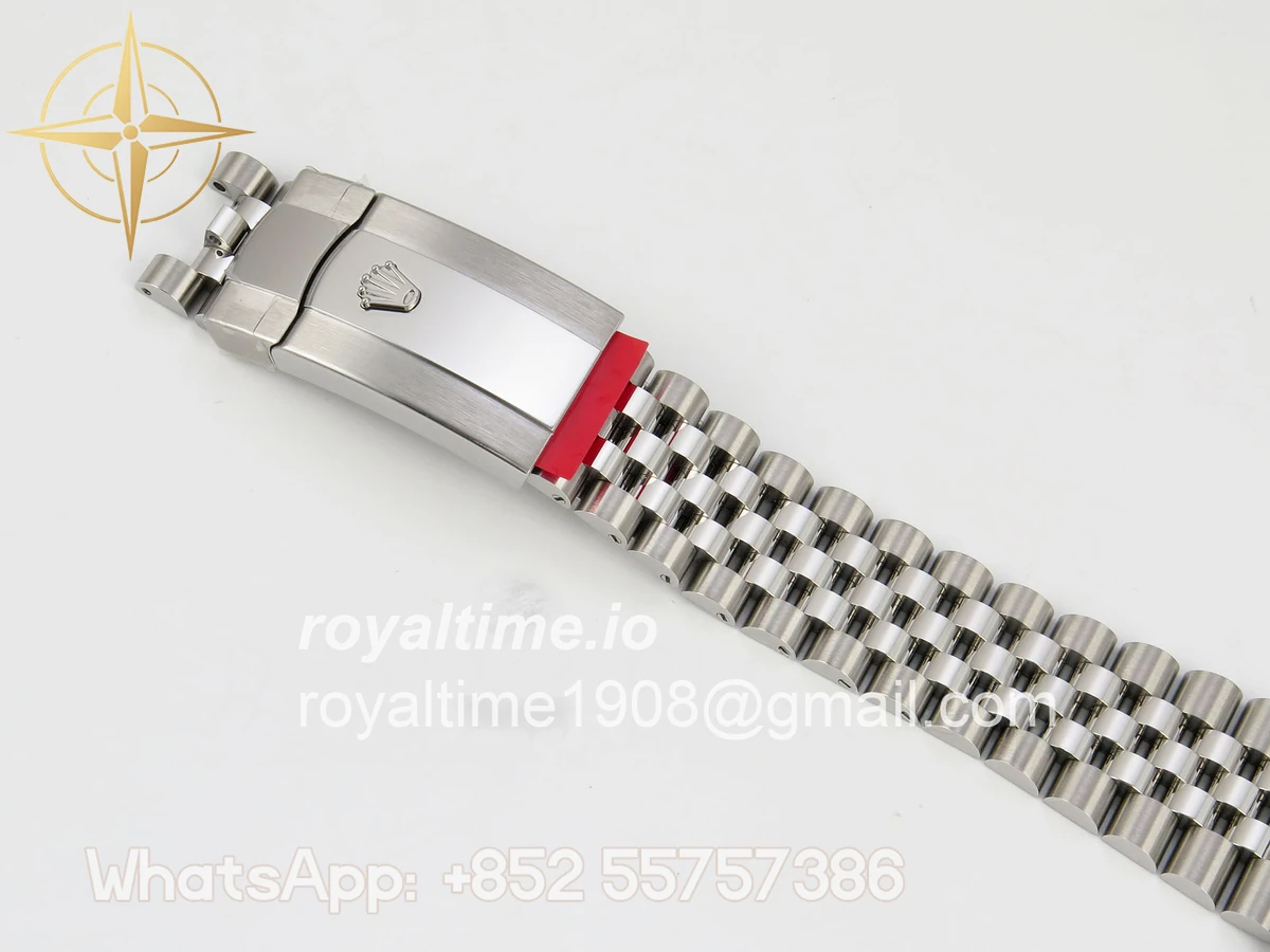 Rolex DateJust 41 126334 Clean Plus 904L Steel Green Stick Dial on Jubilee Bracelet DD3235 - Image 16