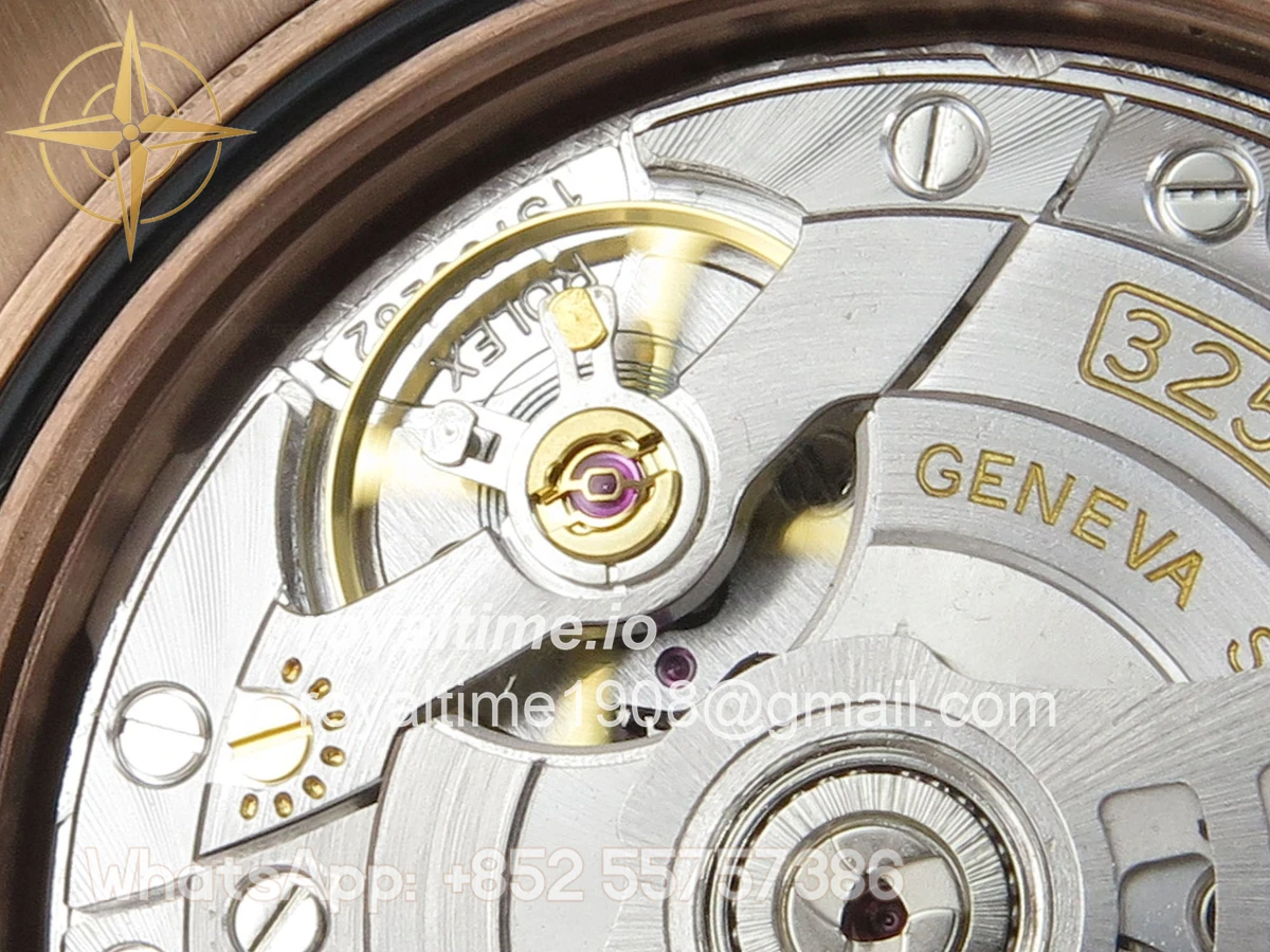 Rolex Day Date 40 RG 228235 QF Green Roman Dial on President Bracelet VR3255 V8 (190g) - Image 16