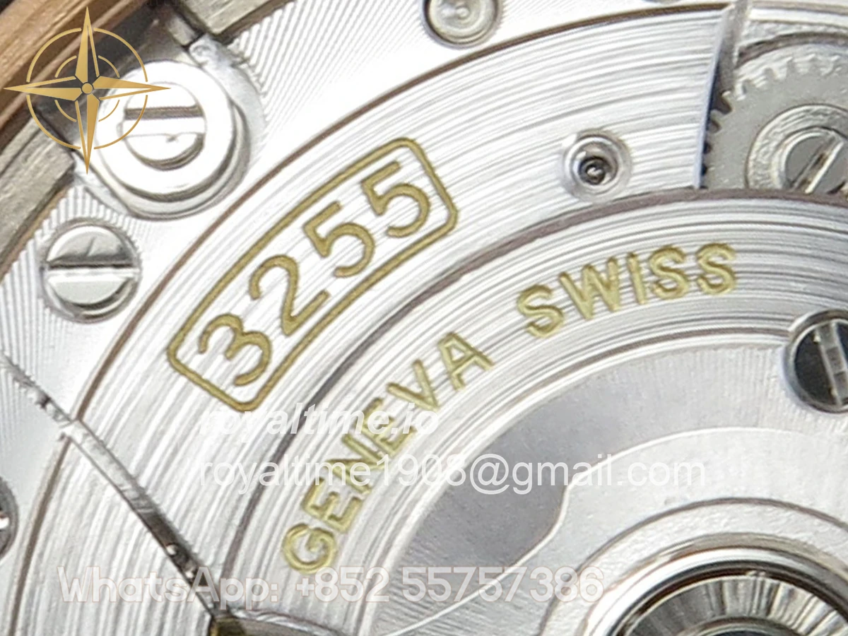 Rolex Day Date 40 RG TMF White MOP Diamonds Dial on President Bracelet VR3255 (Weighted) 208g - Image 17