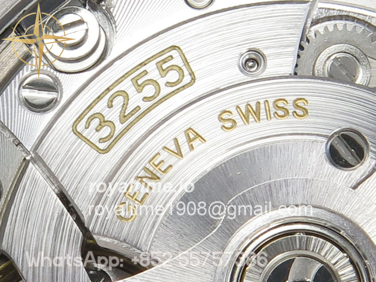 Rolex Day Date 40 SS TMF Black Stick Dial on President Bracelet VR3255 (Weighted) 208g - Image 17